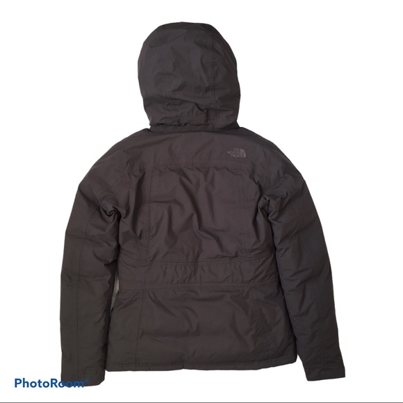 THE NORTH FACE Women’s Grey Down Jacket Small - Picture 9 of 16